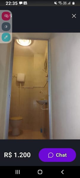 Foto do banheiro